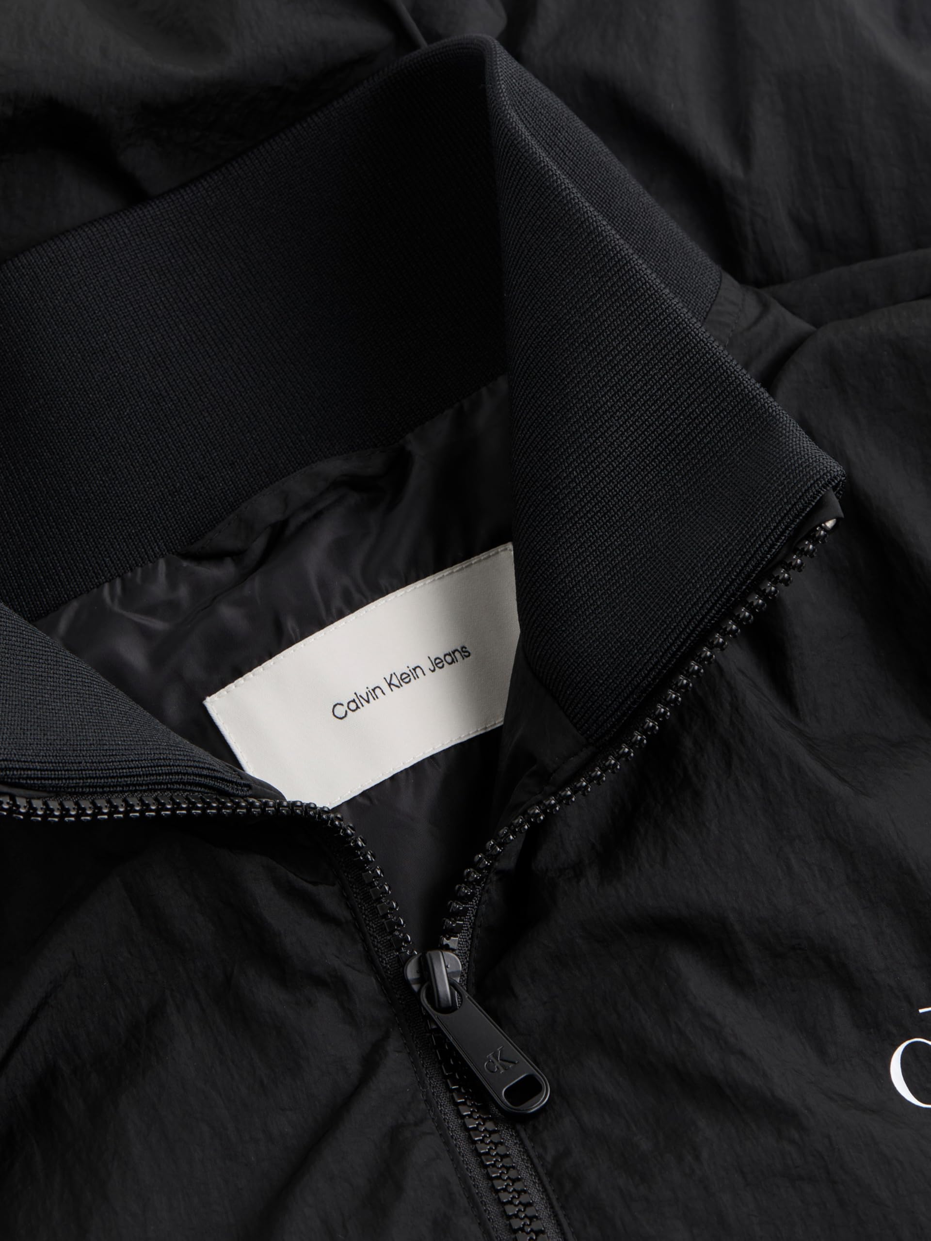 Calvin Klein Uomo Giacca a Vento Unpadded Harrington con Colletto alla Coreana