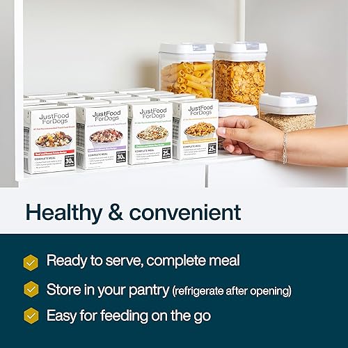 Miniatura 57 de JustFoodForDogs - Alimento fresco para perros, ingredientes de grado humano listos para servir, comida para perros adultos y cachorros