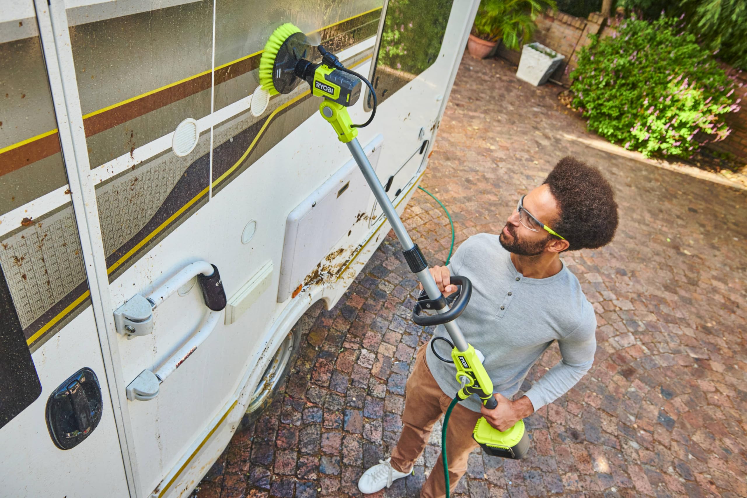 Spazzola Morbida RYOBI Per Pulitori Elettrici - Per Auto, Specchi E Bagni, Compatibile Con Modelli R18TPS, R18CPS - Foto 7