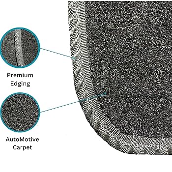 For Skoda Octavia MK2 2008-2013 Fully Tailored 4 Piece Rubber Car Mat Set 4 Clip