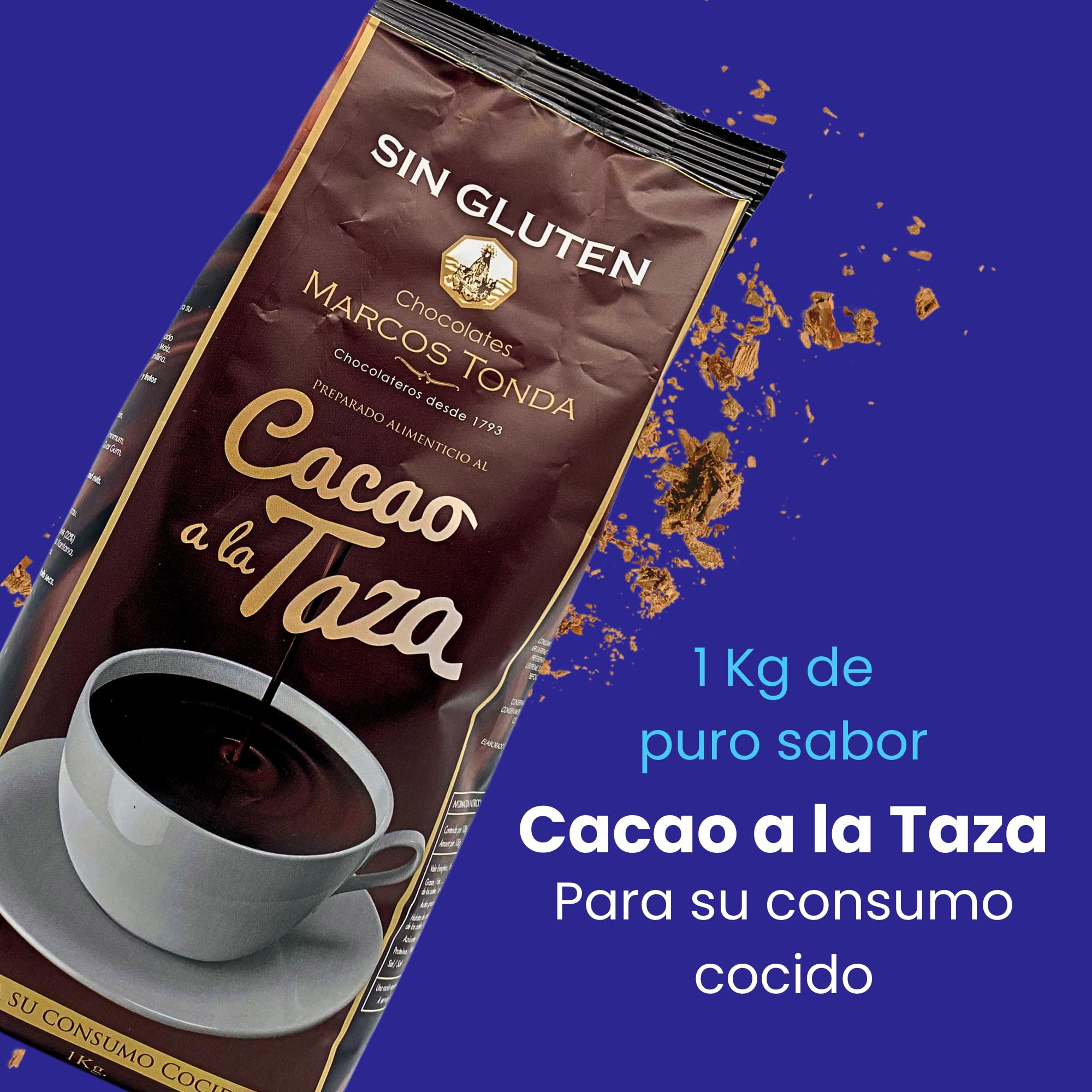 Chocolates Marcos Tonda Cacao Puro En Polvo 1kg Chocolate En Polvo Original