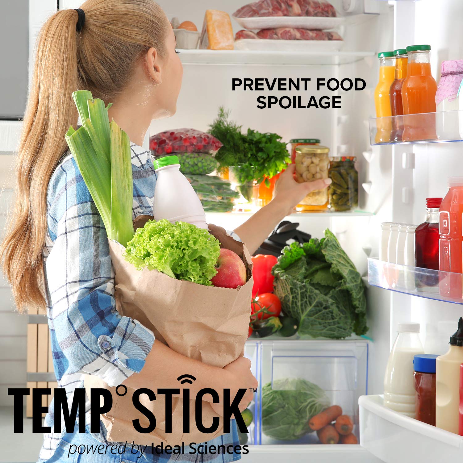 Buy Temp Stick Wireless Remote WiFi Temperature & Humidity Sensor. No Subscription or Monthly