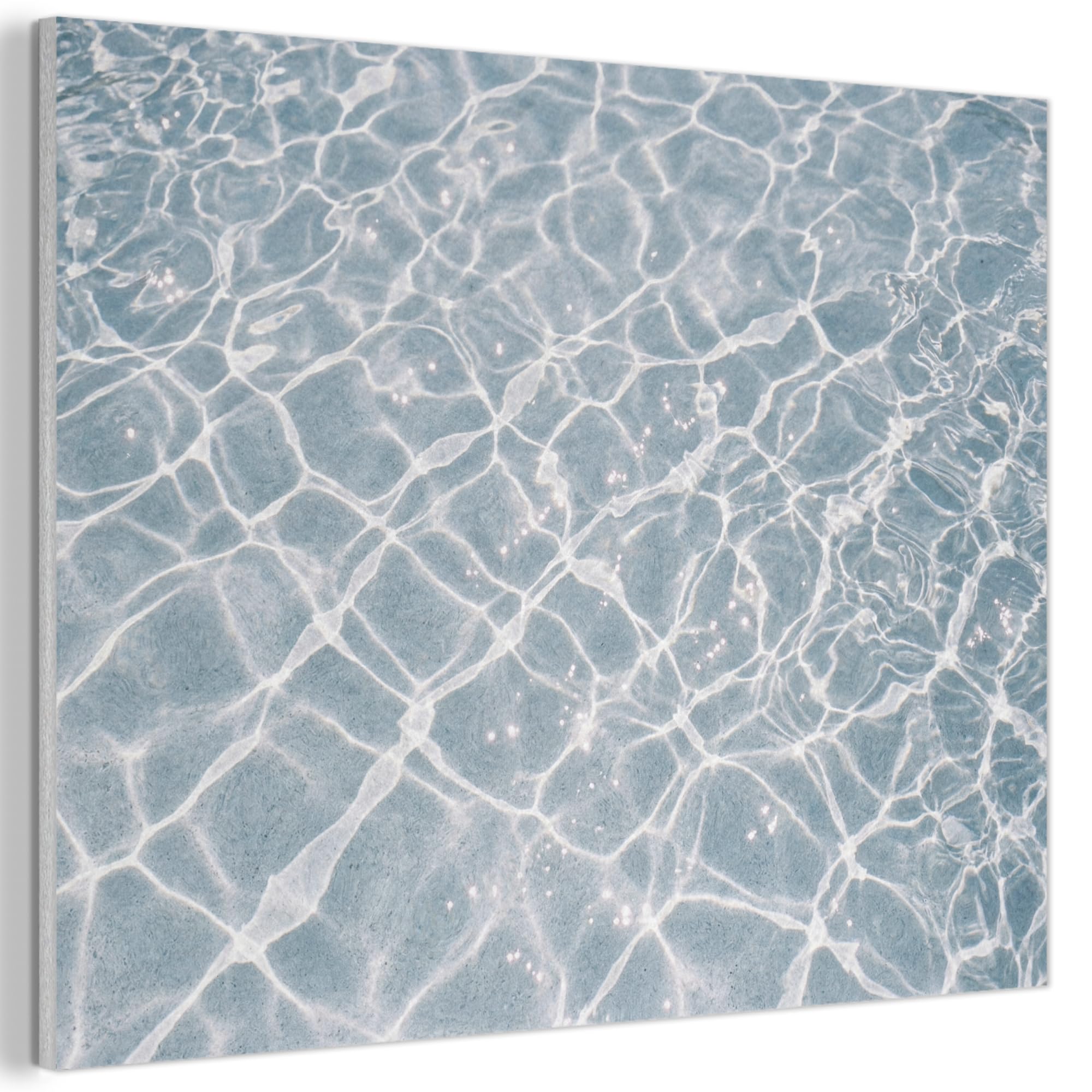 MuchoWow© Felt Panel 100x70 cm Room Style Piece Wallfillers Visual Display Decoration Wall Art Water - Reflection - Sunlight