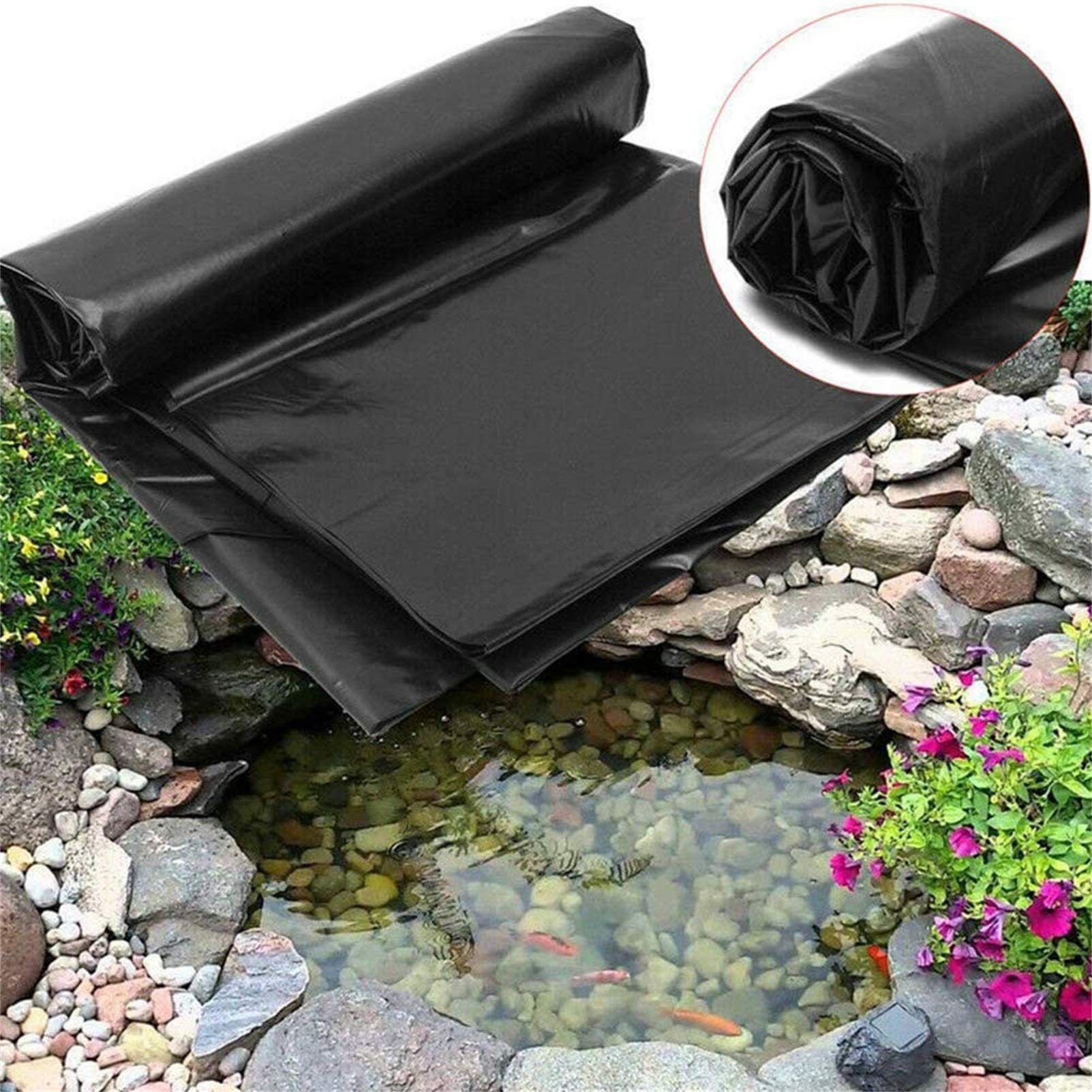 Bâche pour bassin membrane PEHD couverture renforcée étanche