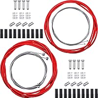 Vista 8 de Línea de transmisión universal de bicicleta Cambio de bicicleta Cable y cable de freno Kit para reparación de bicicletas de montaña