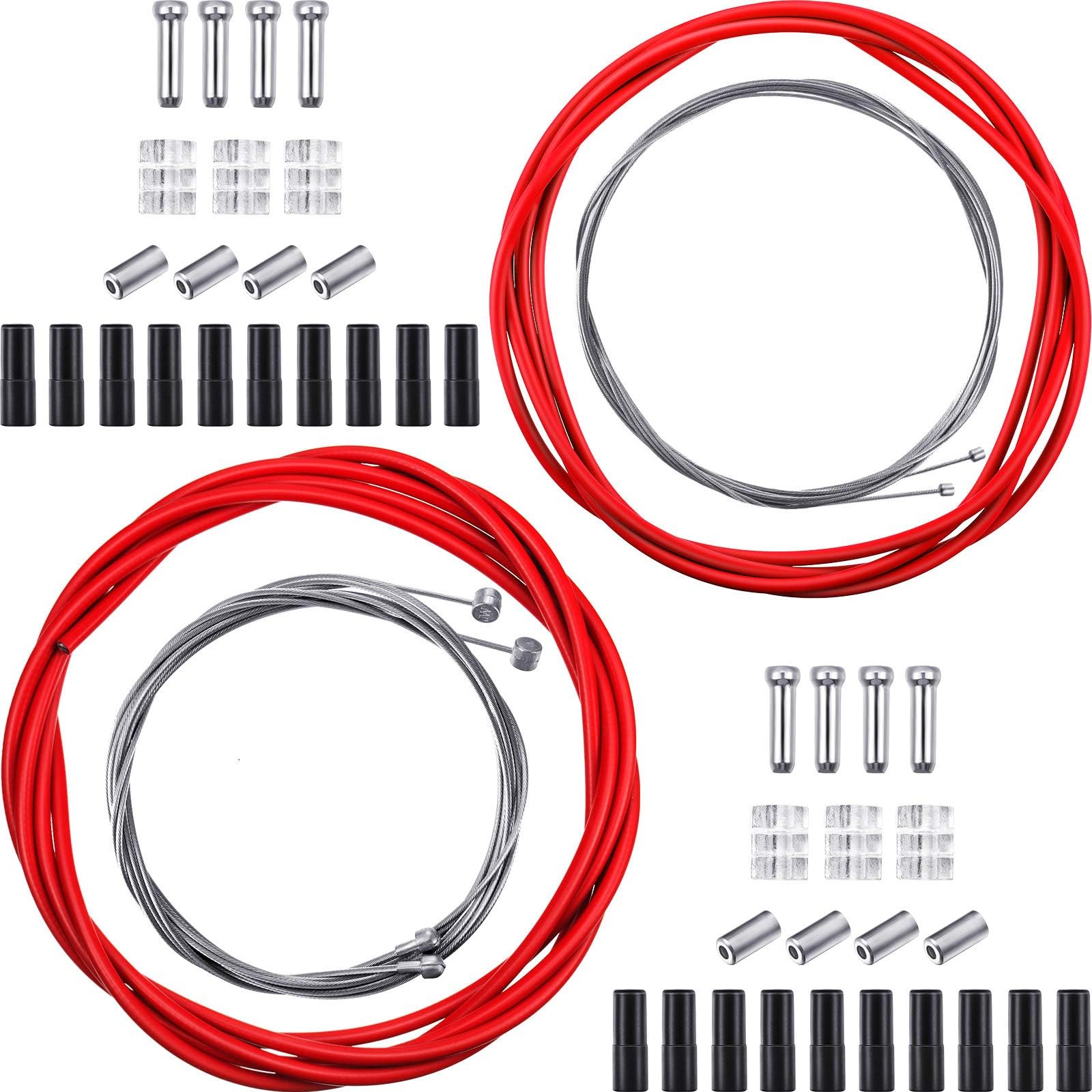 - Boao Universal Bike Brake Cable Kit Derailleur Bicycle Shifter Cable Housing Set Transmission Line for Mountain Road Bike Repair