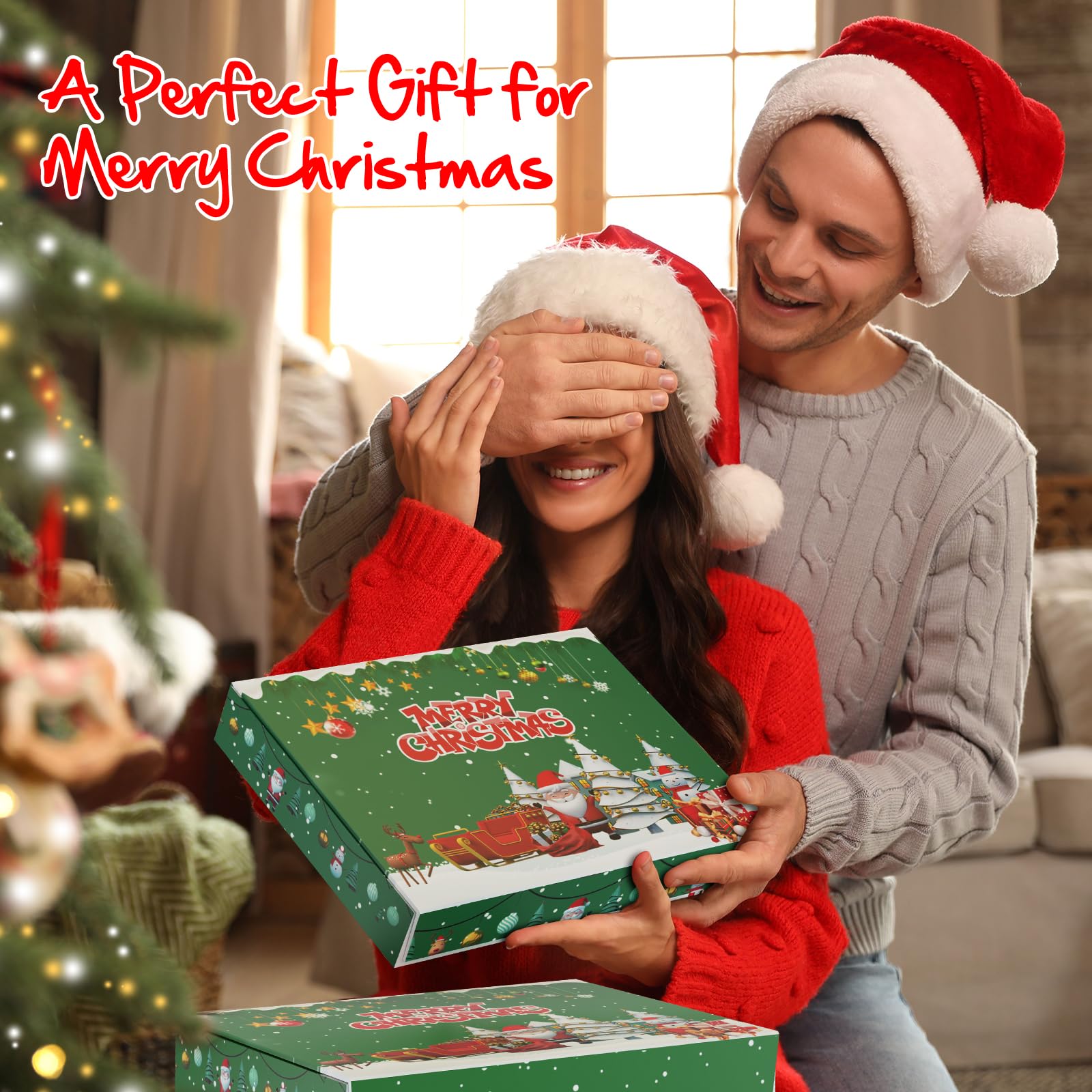 Primevolve Lot de 12 bougies de Noël parfumées pour femme, aromathérapie à la maison, parfum fort, longue durée, boîte de voyage portable pour spa, bain, yoga