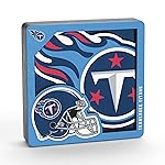 YouTheFan NFL Tennessee Titans 3D Logo Series Magnets