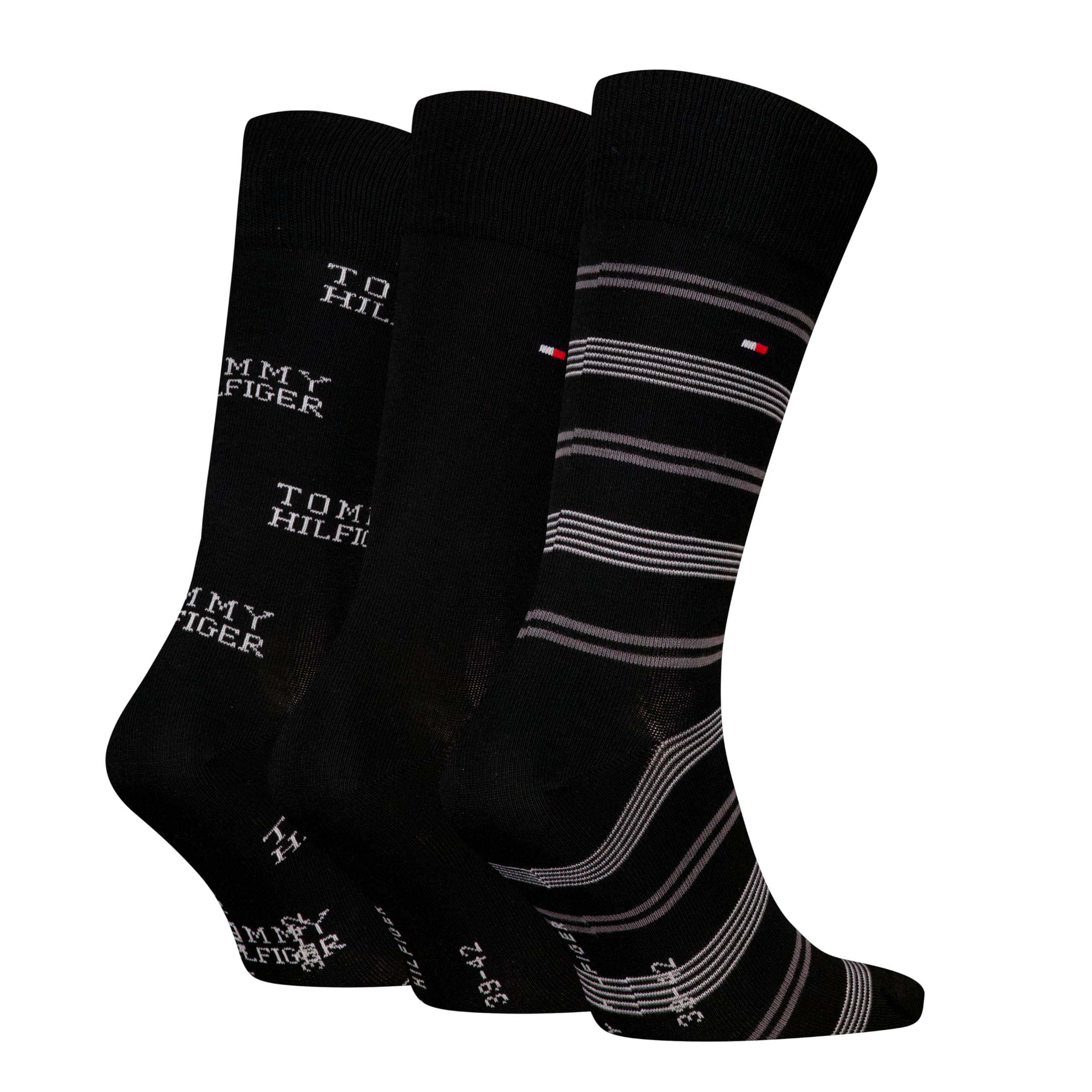 Tommy Hilfiger Tommy Stripe Sock Giftbox Hombre (Pack de 3)