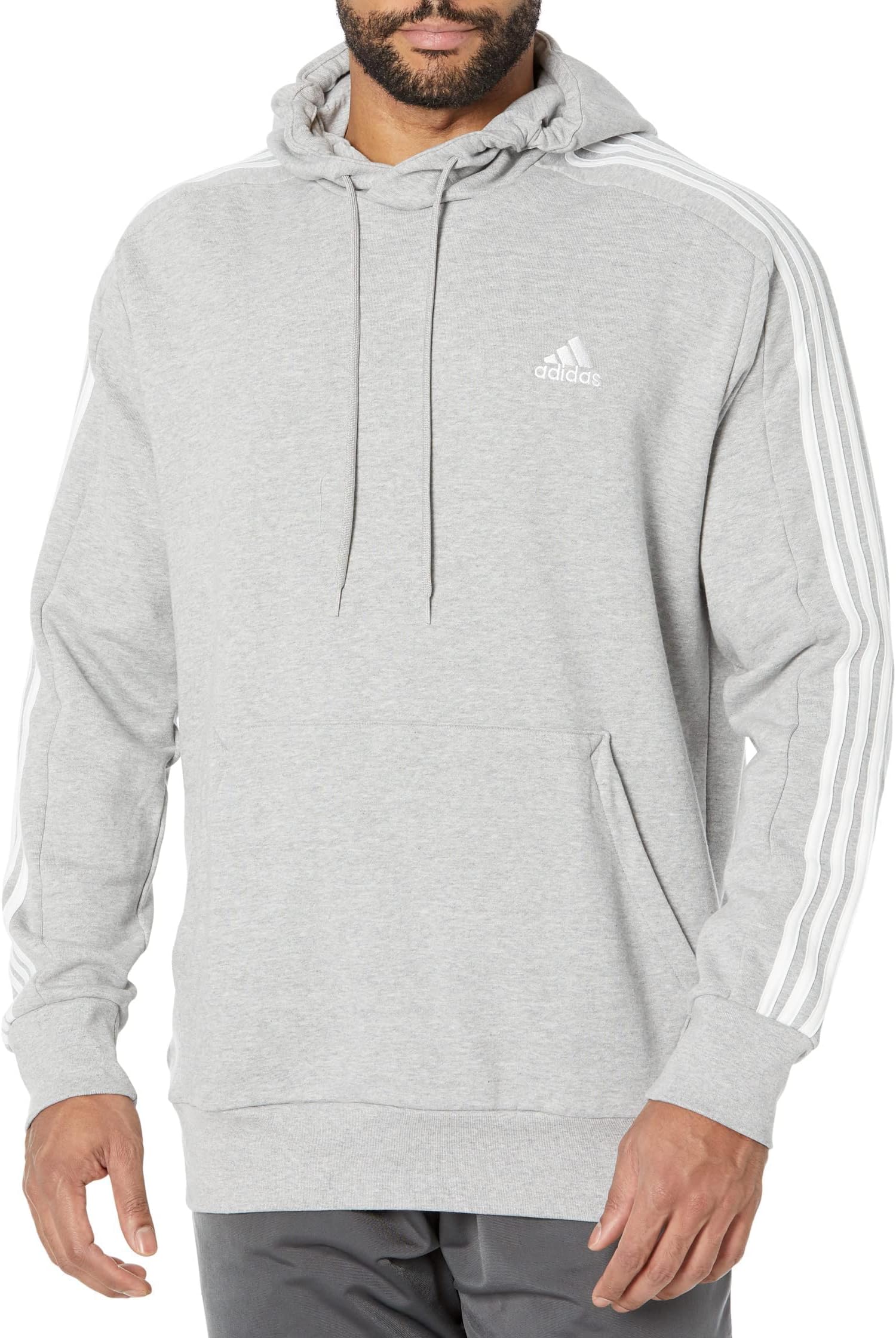 adidas golf hoodie grey