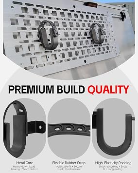 Tactical Rigid MOLLE Panel Accessories Adapter Mount for Securing Tools