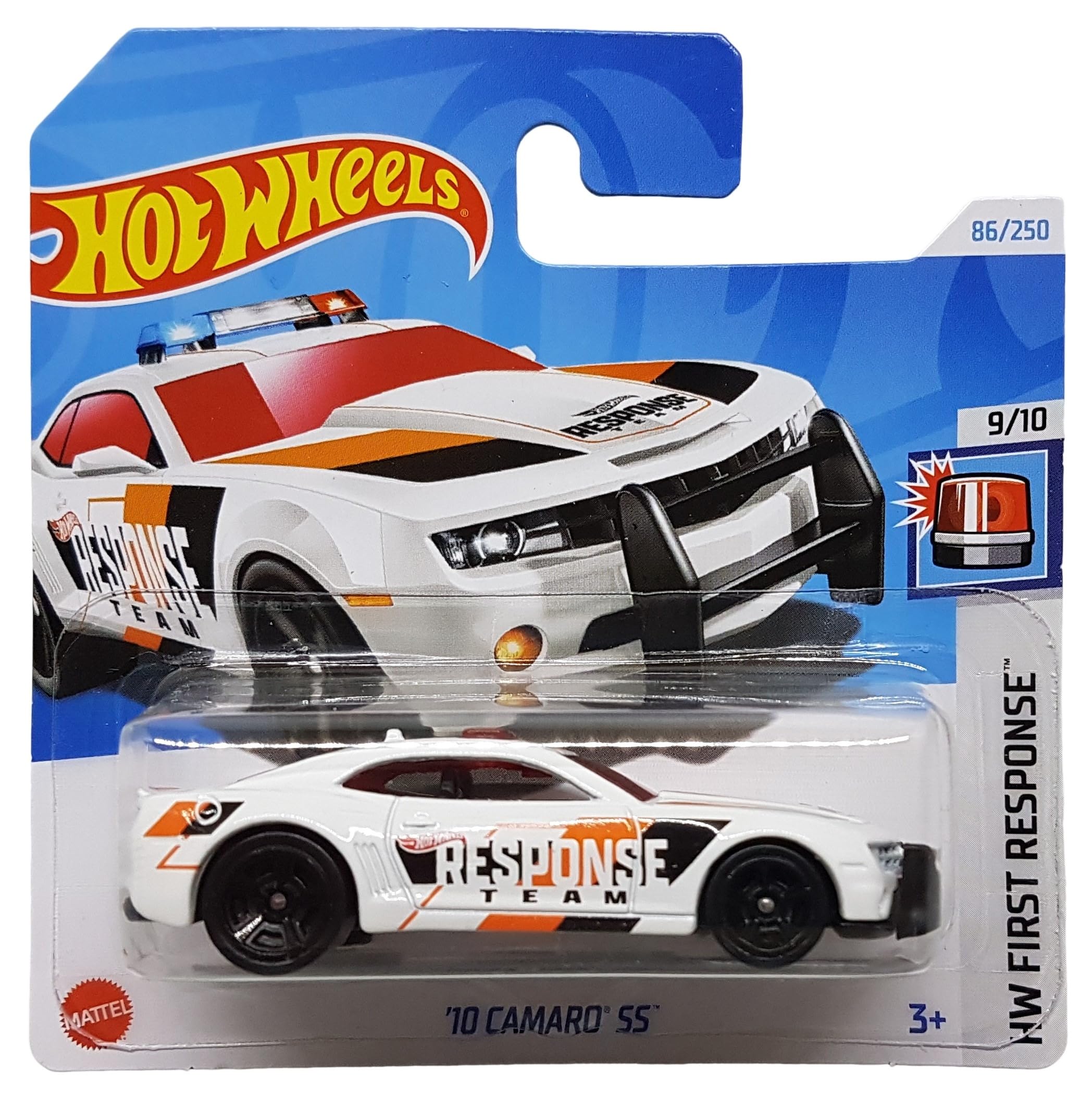 Hot Wheels - ´10 Camaro SS - HW First Response 9/10 - HTD88 - Short Card - Emergency Vehicle - GM - Mattel 2024 - 1:64