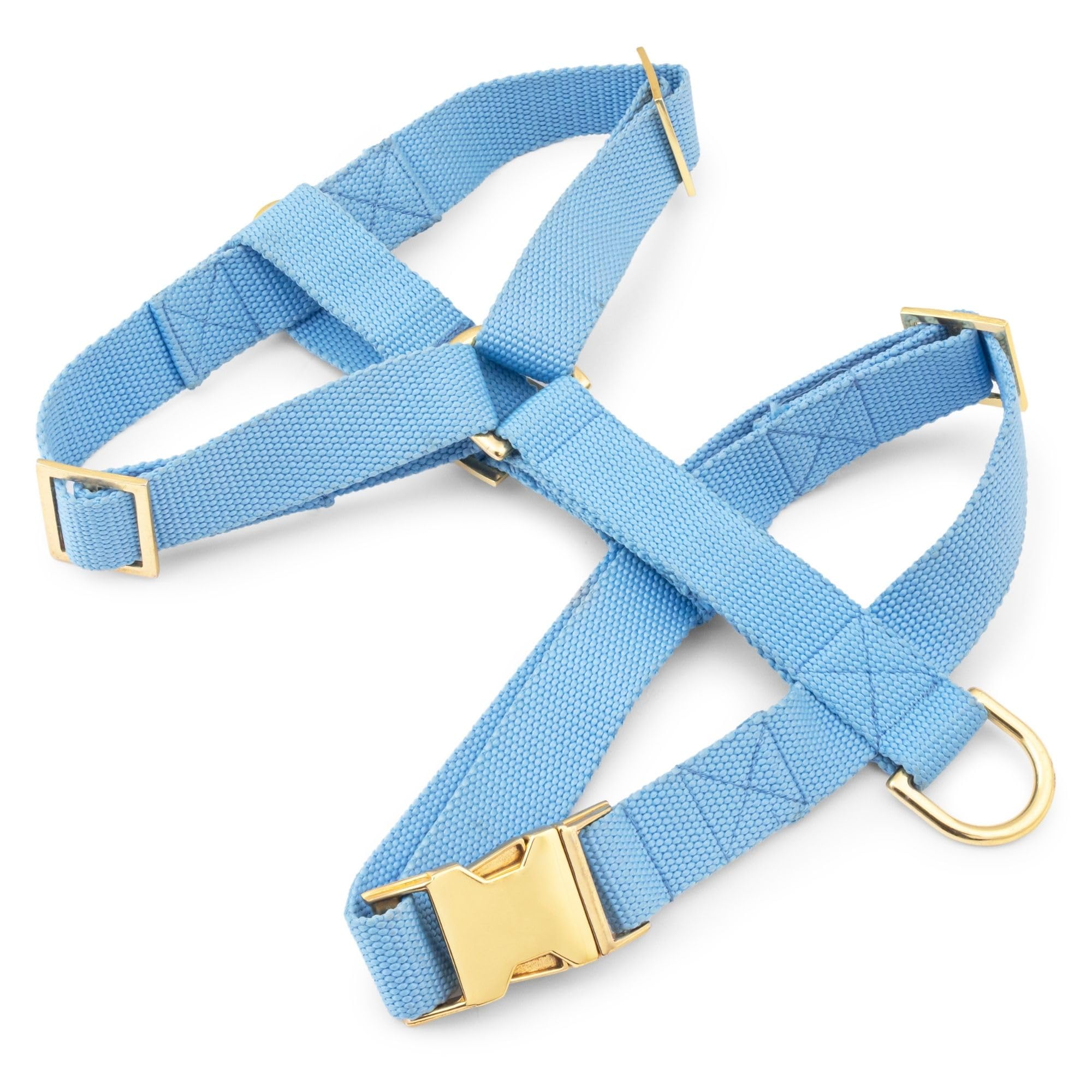 Unreasonable Pets Free Agility Dog Harness, Waterproof Nylon Webbing, Metal Buckle, 2 Leash Clips, Fully Adjustable Pet Harness for Medium Sized Dogs, Size M, Sky Blue (B0D6WV2STC) Amazon Price History, Amazon Price Tracker