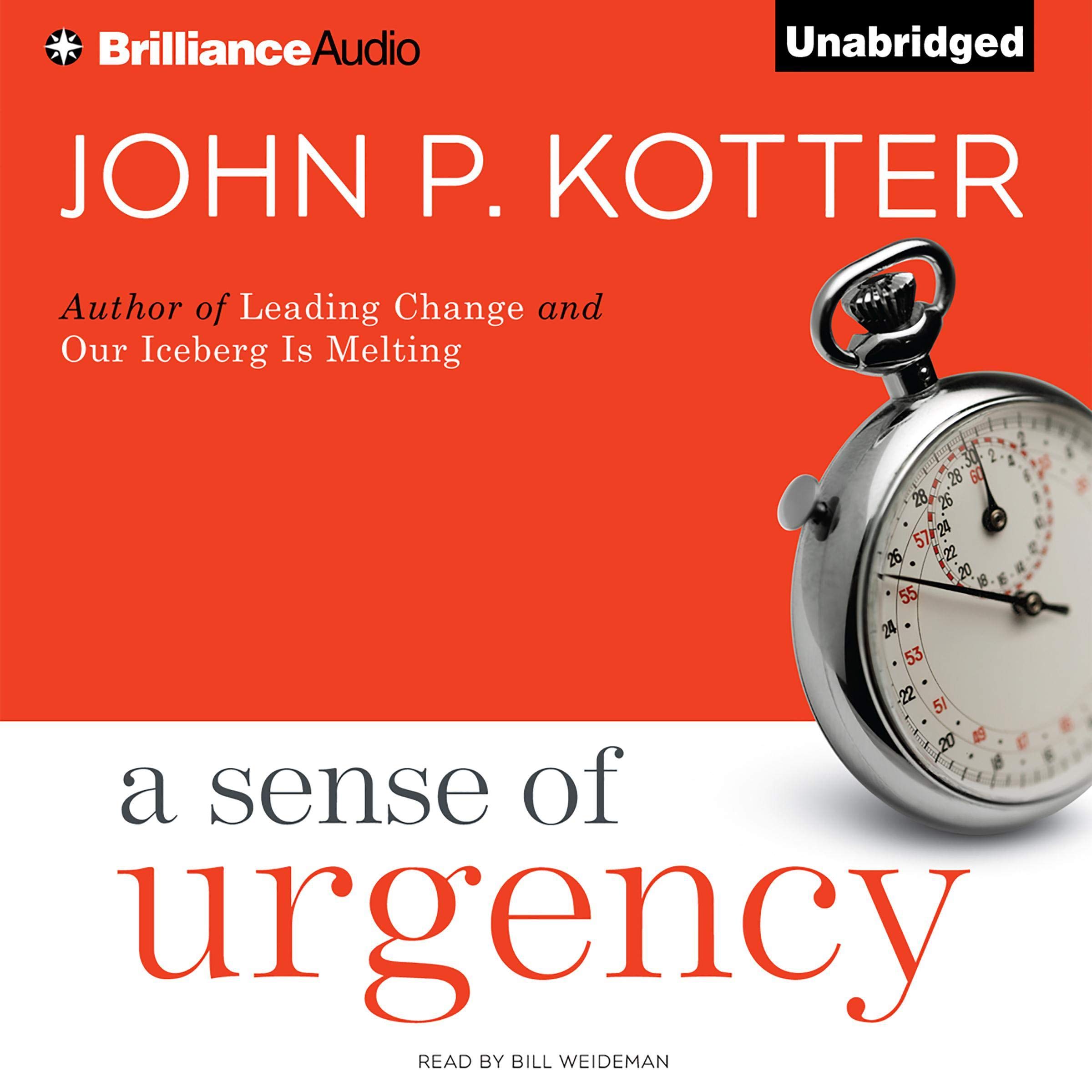 A Sense of Urgency