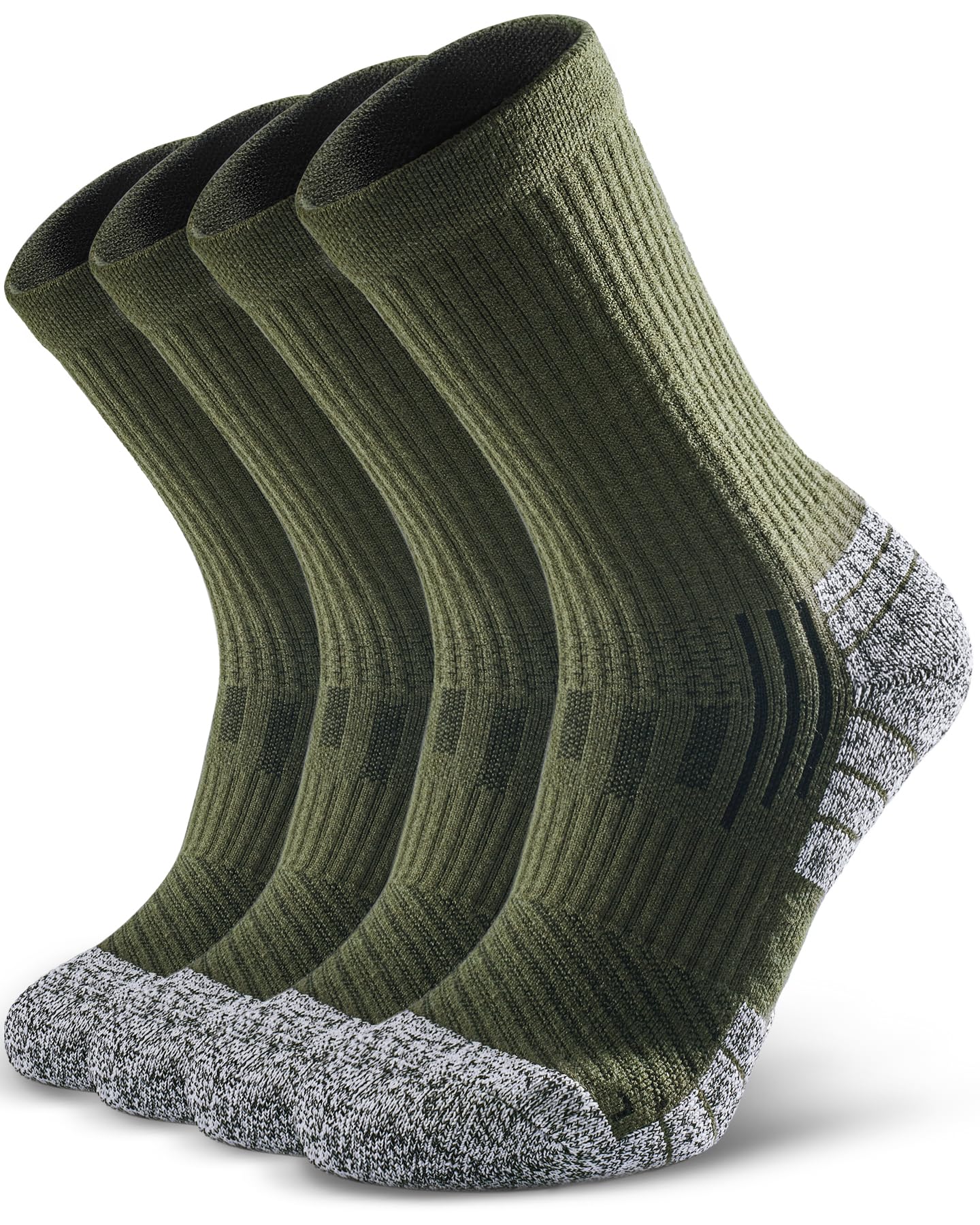  NSRRUN TURTLE Hiking Socks for Men & Women - Winter Thermal Merino Wool Socks - Thick Crew Socks for Comfortable Hiking