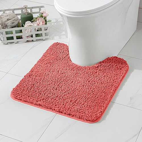 Miniatura 8 de MIULEE Alfombras de baño salvia, suaves y pequeñas, absorbentes, antideslizantes, de secado rápido, esponjosas, para baño, bañera y duchas, lavables