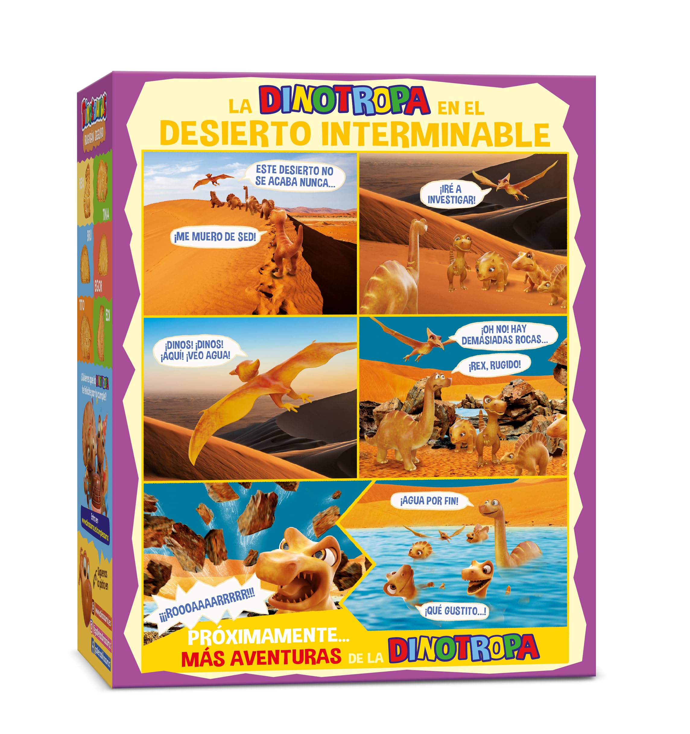 Galletas Mini Dinosaurus Sin Gluten 160gr (Pack de 12). Total 1,92kg - Dinosaurus