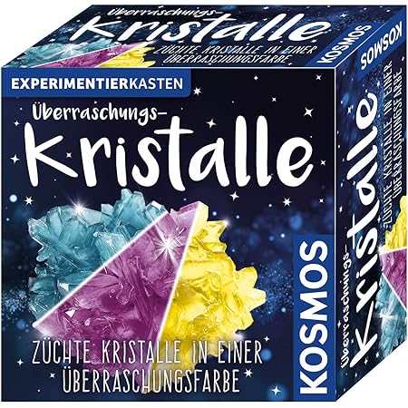 KOSMOS 656089 Überraschungskristalle selbst züchten, Experimentierset
