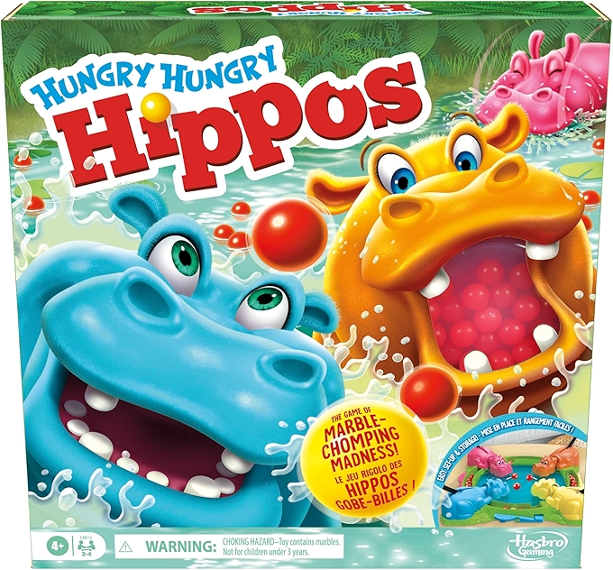 Hungry Hungry Hippos Preschool Game
