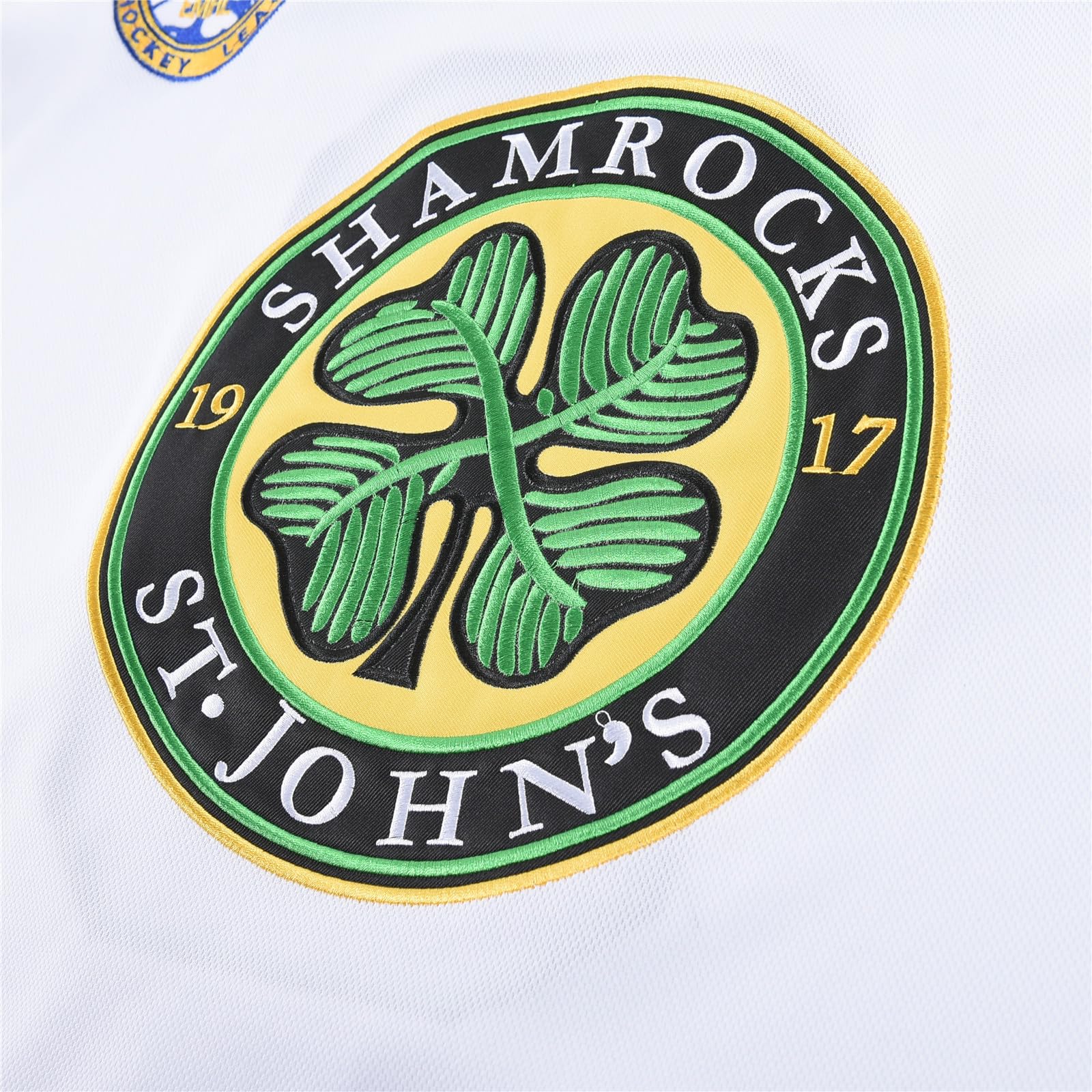 Maillot de hockey sur glace Ross The Boss #3 Rhea pour homme avec écusson EMHL