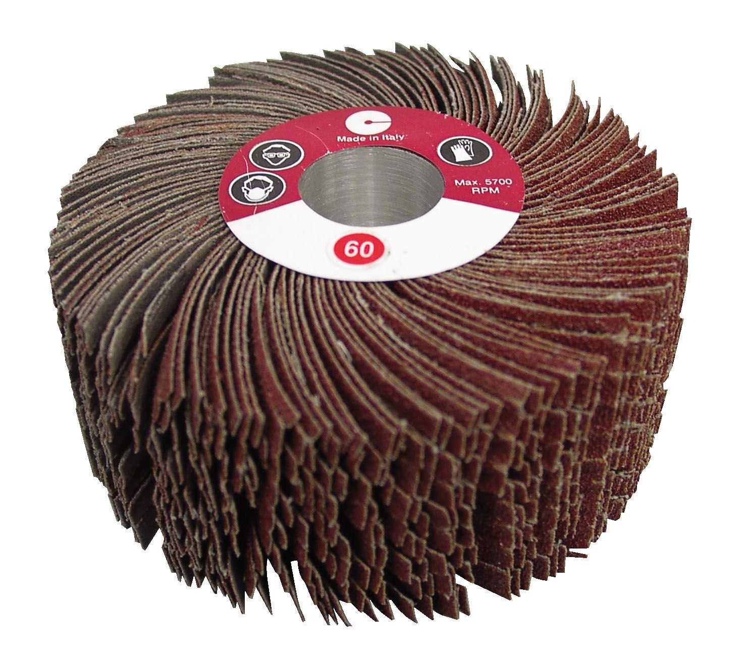 CALFLEX RNC12050/60 - Rueda mil hojas de núcleo Corte Desigual RNC (diameter Ext. 120 mm; Espesor 50 mm; Núcleo 19K; Grano 60) - Image 2
