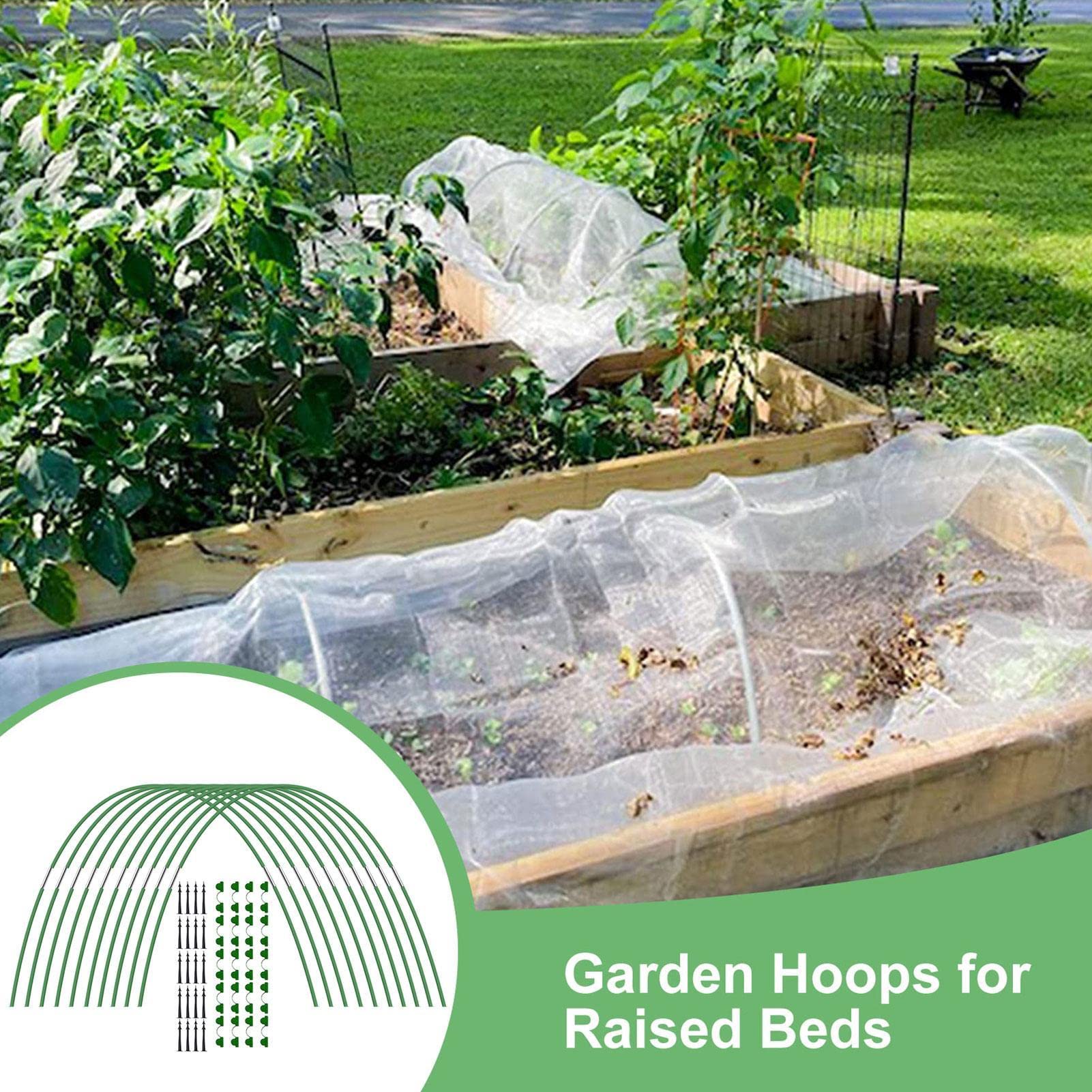 10 Cerceaux en en Fibre Verre Jardin pour Serre - - pour Serre
