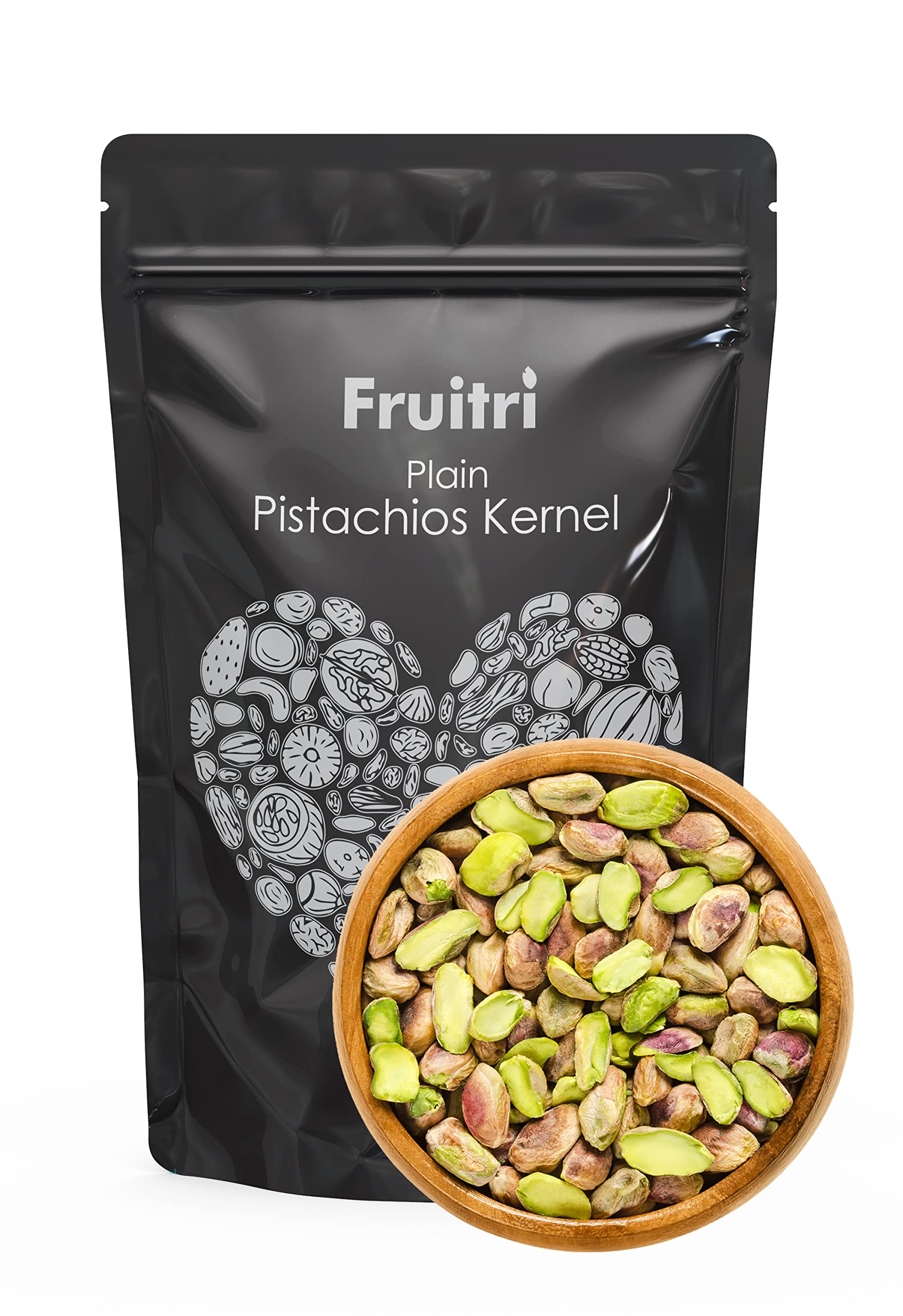 Fruitri California Pistachio Kernels - 100g, Crunchy Premium Nuts for Snacking and Baking, Unsalted Pista Without Shell, Fresh Pista Kernels (B07RYBDW2Z) Amazon Price History, Amazon Price Tracker