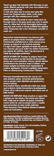 Miniatura 2 de Cover Your Gray Peine de color - Marrón oscuro