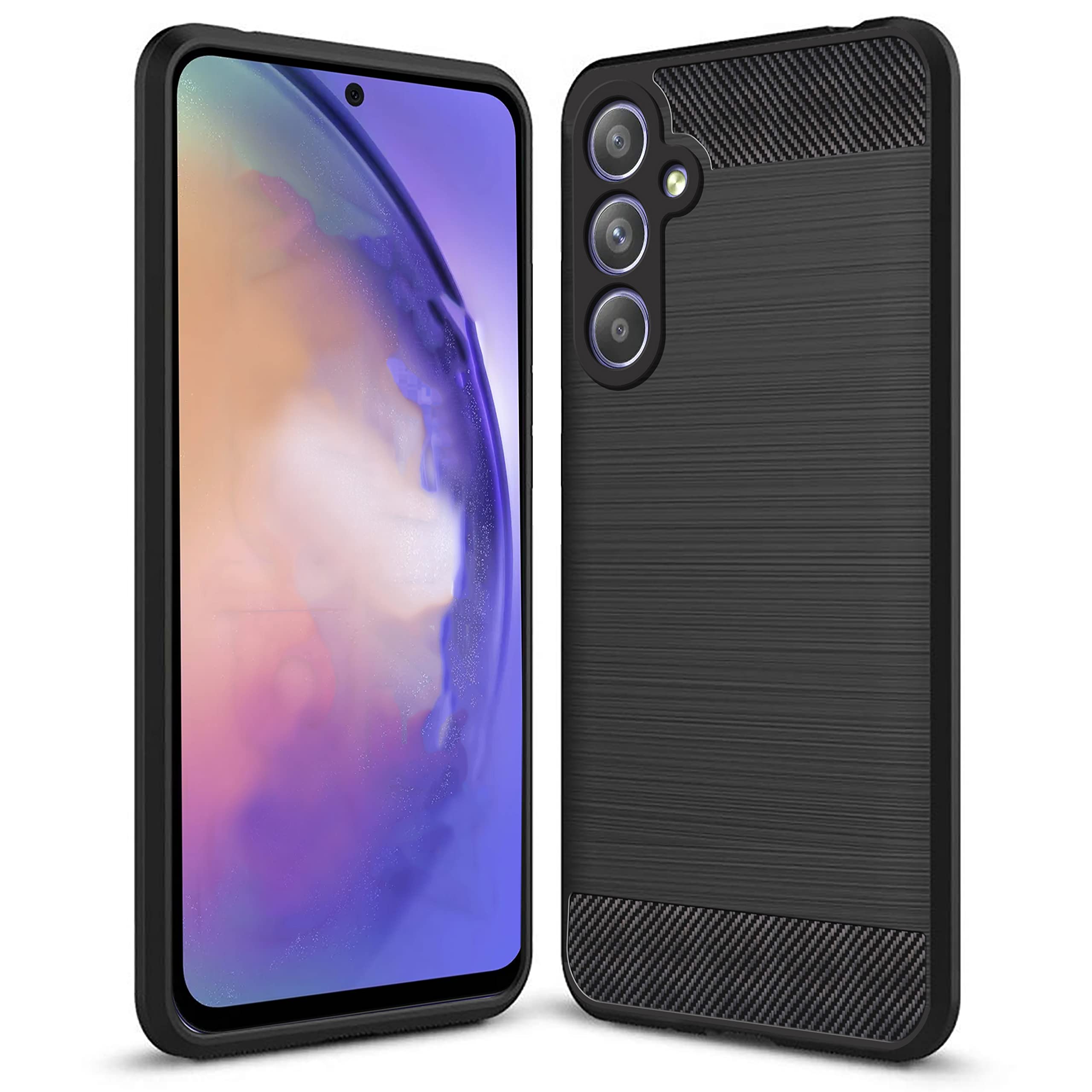 Zapcase Back Cover Case for Samsung Galaxy A54 5G | Compatible for Samsung Galaxy A54 5G Back Cover Case | 360 Degree Protection | Soft and Flexible (TPU | Matte Black) (B0C3H8MBSF) Amazon Price History, Amazon Price Tracker