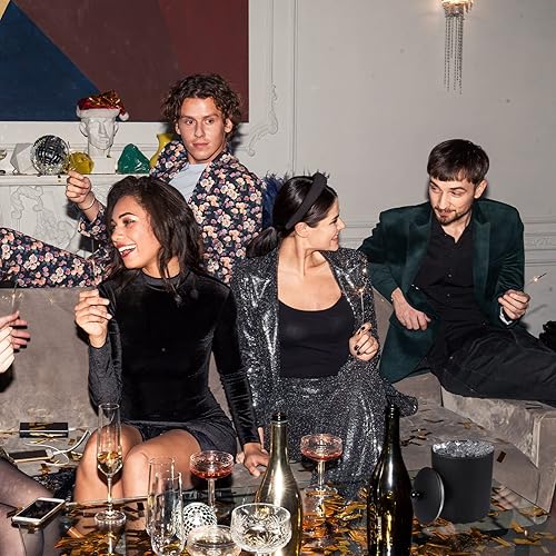 Miniatura 4 de Cubo de hielo grueso de acero inoxidable resistente para vino cerveza para fiestas, reuniones, bares en casa, diseño práctico y práctico