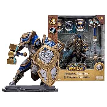 World of Warcraft アクションフィギュア 4体セット Amazon.com: McFarlane Toys - World of Warcraft Human: Warrior