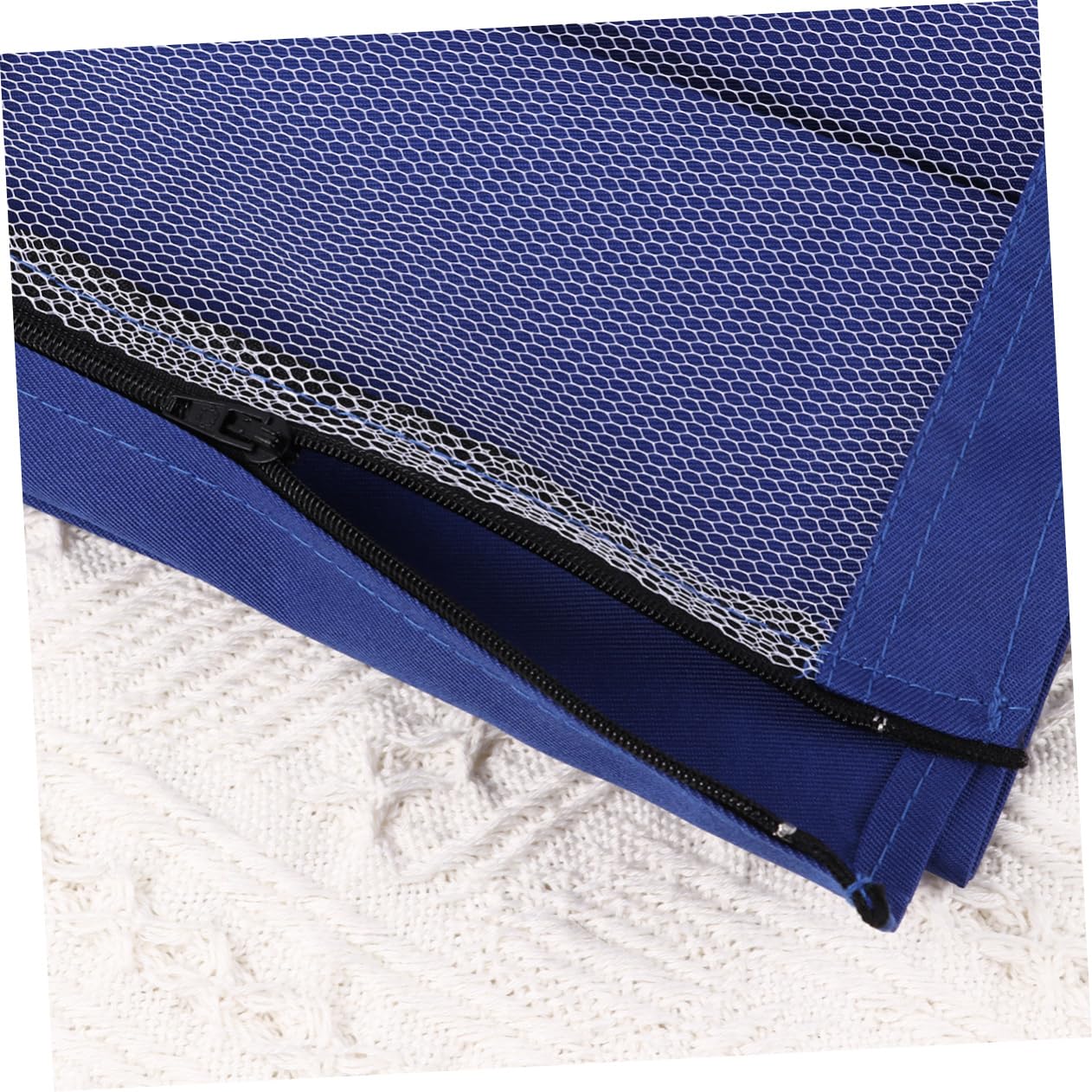 Happyyami Bird Mesh Cage Cover Birdcage Skirt Bird Accessory Birdcage Covers Blue Mesh Net Bird Supplies