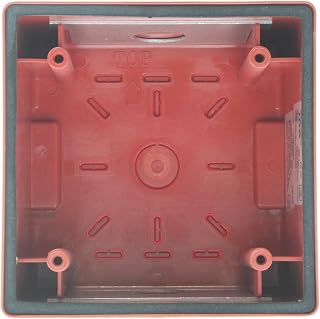 Cooper Wheelock IOB-R 105046 Indoor/Outdoor Red Alarm Device Back Box