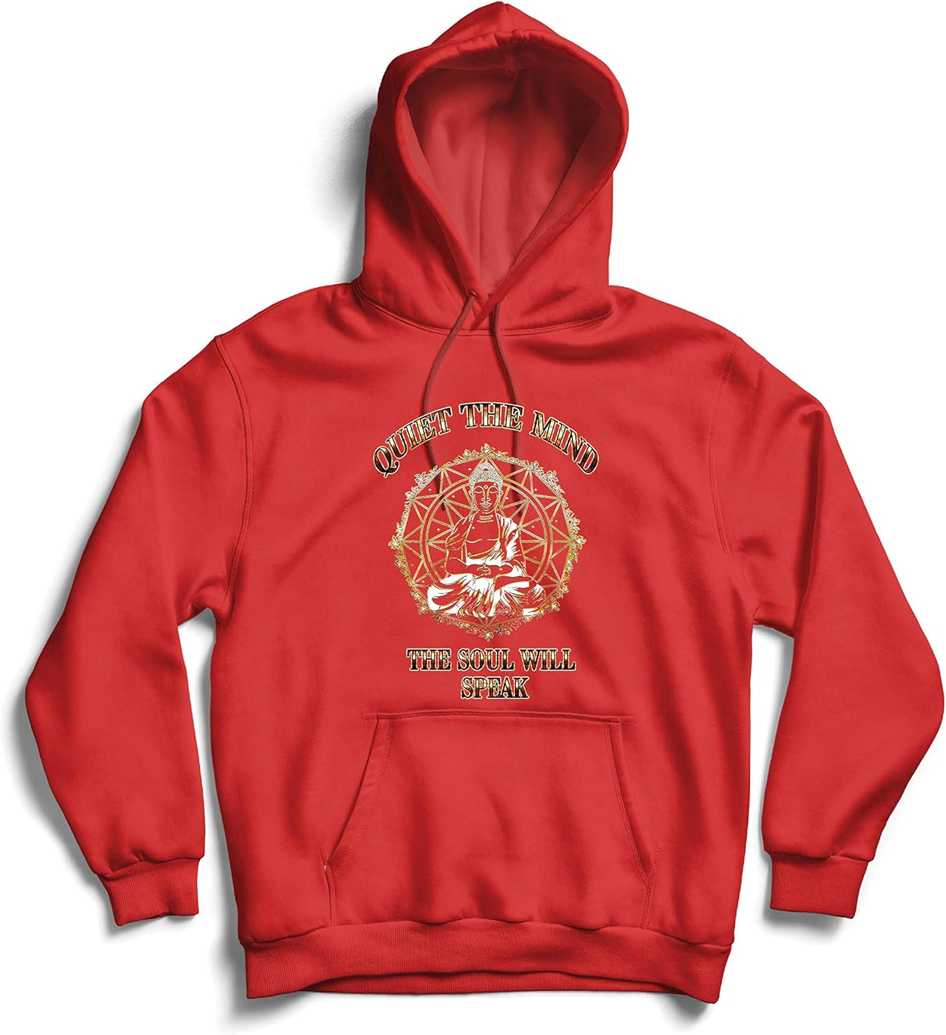 lepni.me Hoodie Sweatshirt Budha Quotes Yoga Meditation Spiritual Positive Vibes