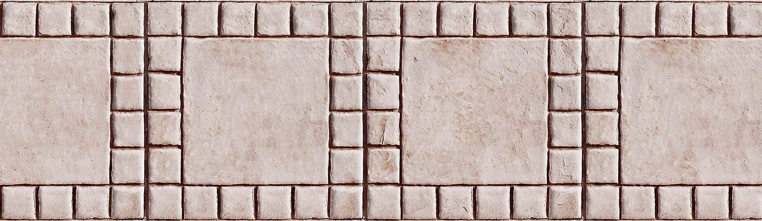 WallDesign Wall Border - Sticker Tile Strip - for Bathroom, Kitchen, Living Room Decoration - Glossy Laminated Waterproof PVC Roll - 3 inch by 30 ft (B08P346X62) Amazon Price History, Amazon Price Tracker