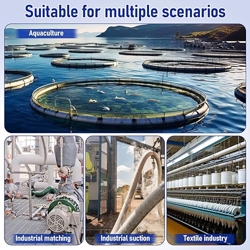 Miniatura 3 de Tofficu Pump Salt Water Fish Tank Blower Sewage Blower Saltwater Aquarium Aquarium Pump Silver