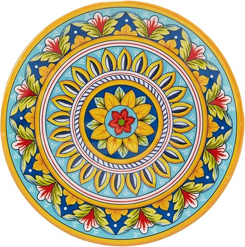 Miniatura 3 de Certified International Palermo - Juego de vajilla de melamina de 12 piezas servicio para 4 personas