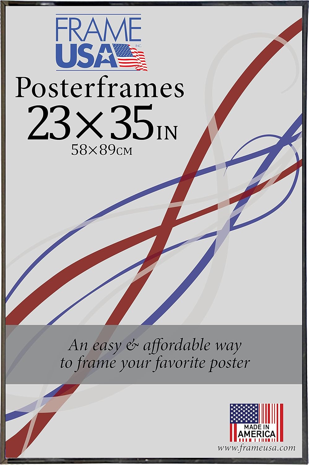 Frame USA 23x35 Hardboard Poster Frames (Black) Multiple Color Options Available