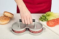 Vista 4 de Cuisinart CSBP-100 - Prensa para hamburguesas (3 en 1), prensa doble torta