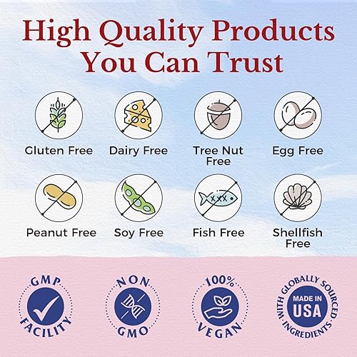 Miniatura 9 de Vitalitown Suplemento complejo de magnesio de 500 mg  Absorción maximizada NSF certificado glicinato de magnesio quelado, malato, taurato y citrato