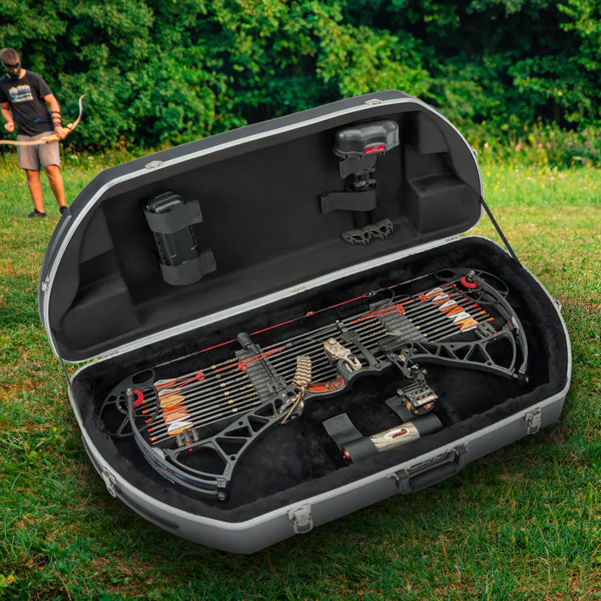 Étui Rigide SKB Hunter Series Pour Arc - Modèle 2SKB-4117 - Noir