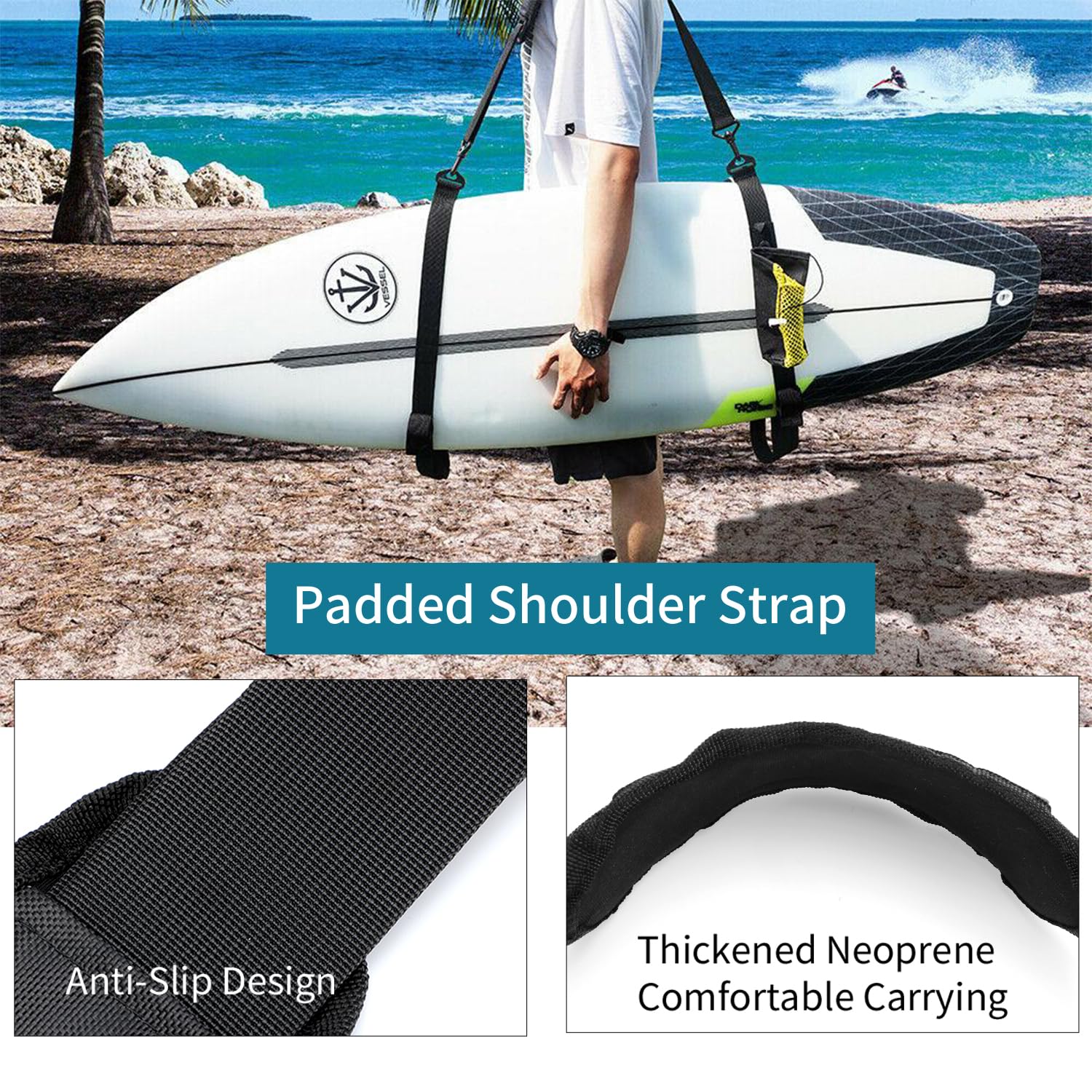 Sangle De Transport Réglable Pour Planche De Surf ... - Grandado