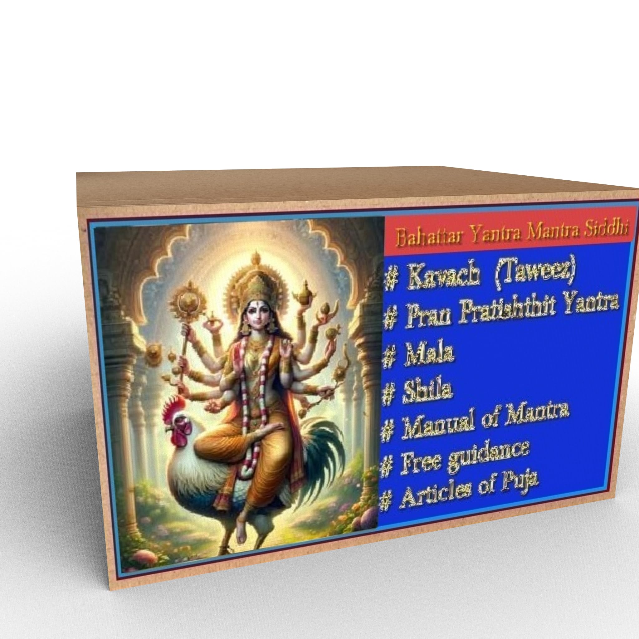 Bahattar (72) Yantra Mantra Siddhi Packet with Manual (Mantra, Yantra, Stotra, Kavach etc) & Sadhana Process by Tantraguru Debiprasad Mishra with Mala and Shila.-image-5