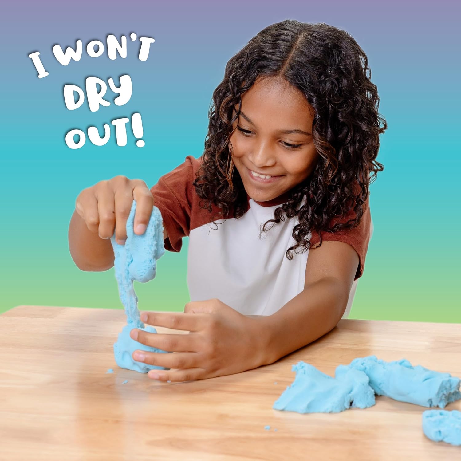 Chuckle & Roar Dream Sand Wheel – 8 Colors, Gluten-Free Sensory Sand for Kids 3+