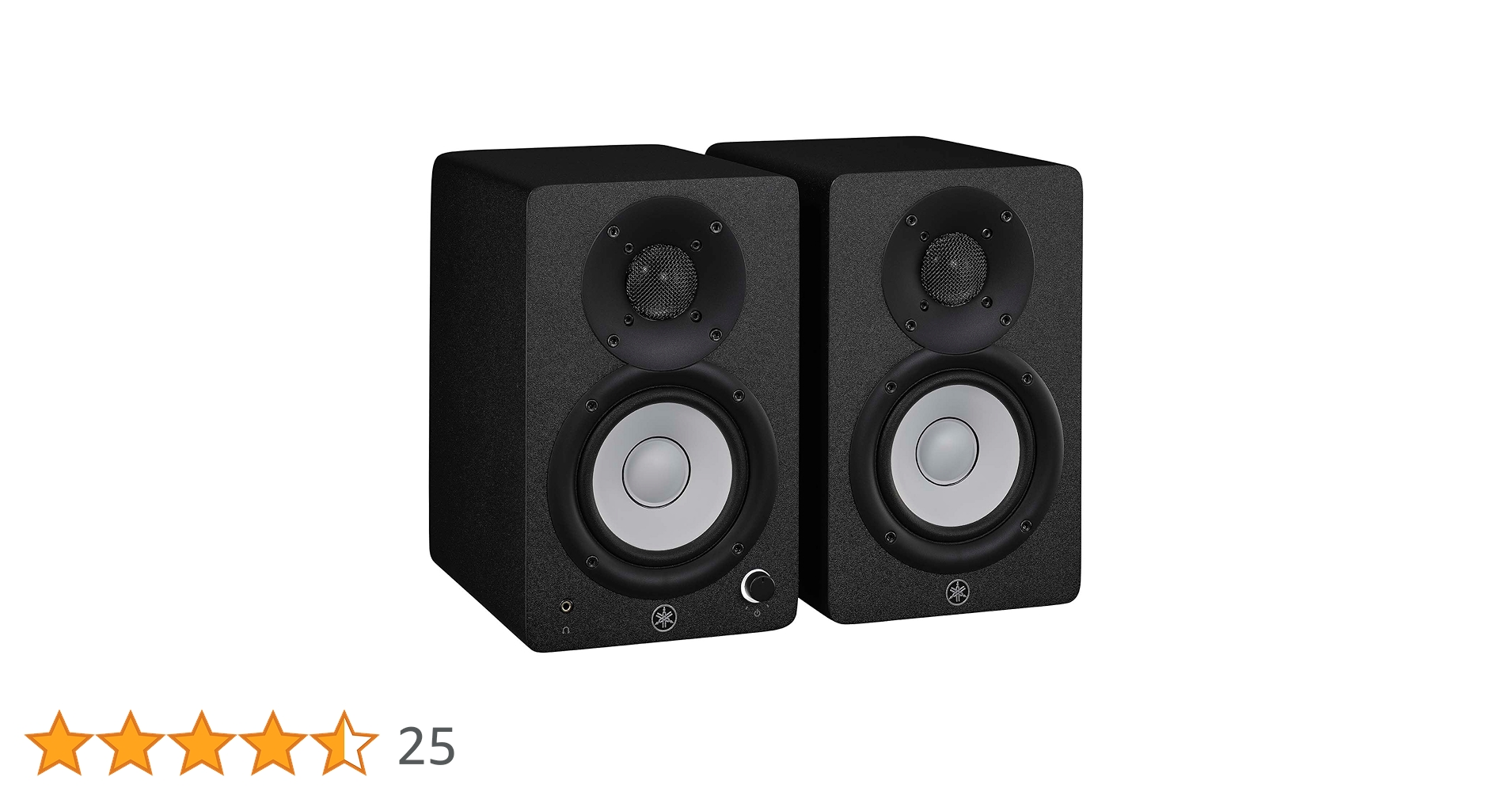 【新品未開封・ペア】YAMAHA HS4 モニタースピーカー　ブラック Amazon.co.jp: ヤマハ YAMAHA パワードスタジオモニター