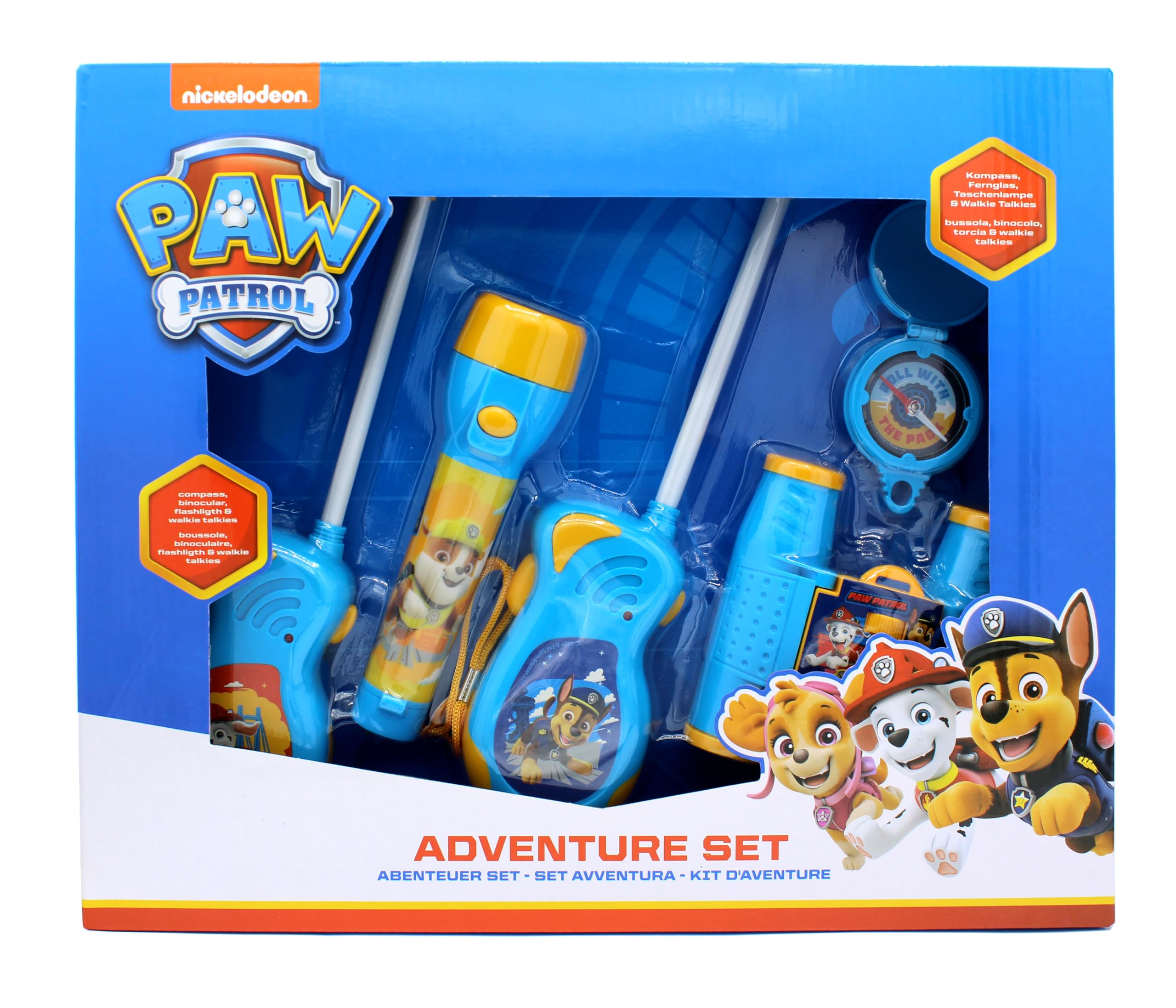 Joy Toy 1512094 Paw Patrol Set Avventura 5 Pezzi, Multicolore