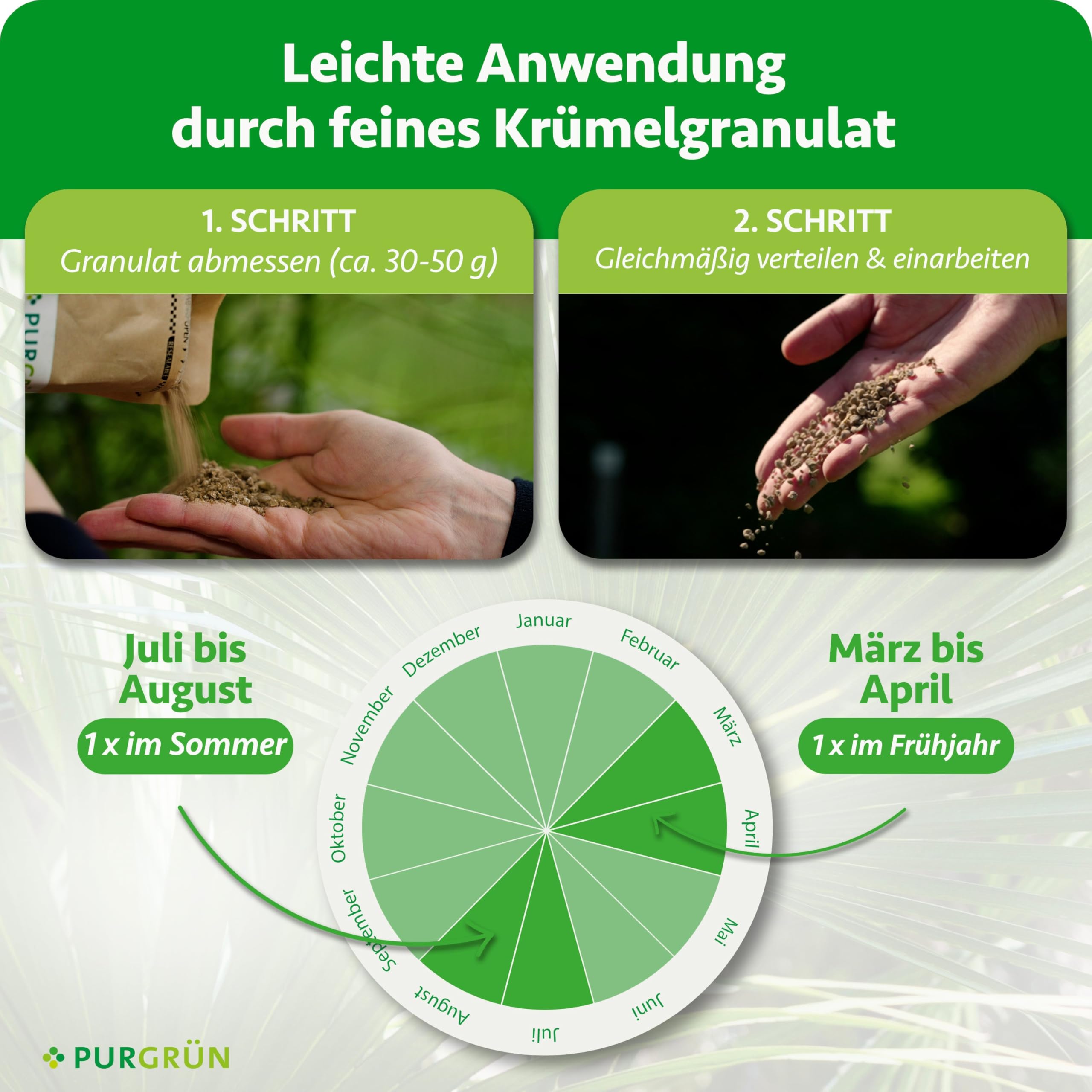 Glanzmispel-Dünger 1 kg – Organisch-mineralische Rezeptur – Feinkörniges Krümelgranulat – NPK 8+4+5 – Extra Magnesium für eine leuchtende Blattfärbung – Verbessert die Bodenqualität