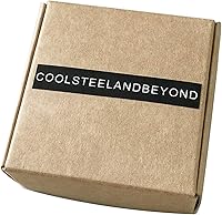 Vista 6 de Aretes de aro con bisagras de acero inoxidable para hombres y mujeres, 2 piezas