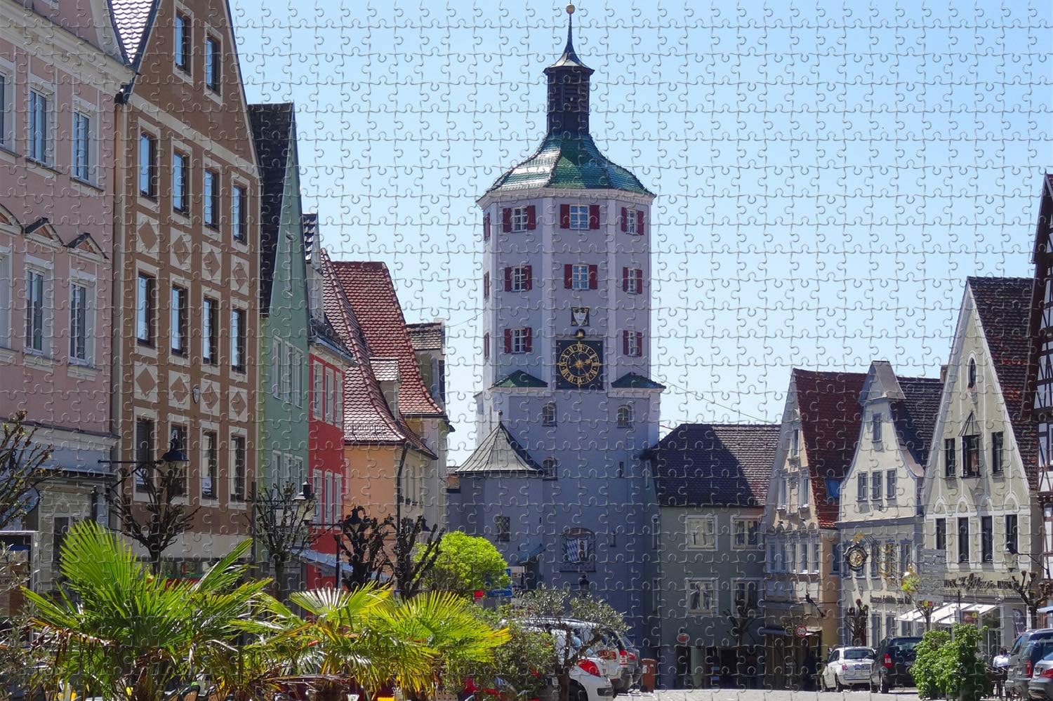 Bulgaria Rila Monastery Jigsaw Puzzle for Adults 1000 Piece Wooden Travel Gift Souvenir