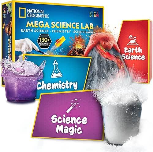 National Geographic Mega Science Lab - Kit for Kids with